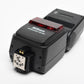 Nikon SB-600 shoe mount flash, case, stand, manual, Mint-
