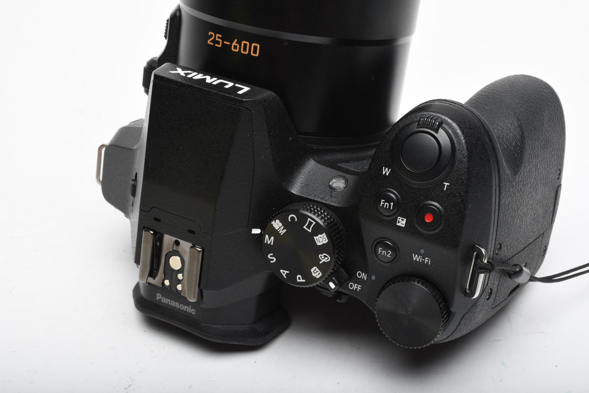 Panasonic Lumix DMC-FZ300 4K 12.1MP Digital Point&Shoot w/25-600mm Lens, Mint-