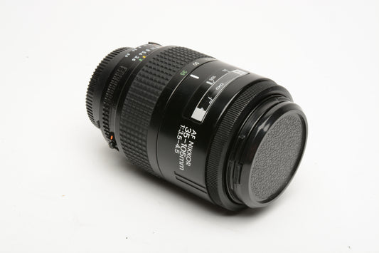 Nikon AF Nikkor 35-105mm f3.5-4.5 zoom lens, good, tested