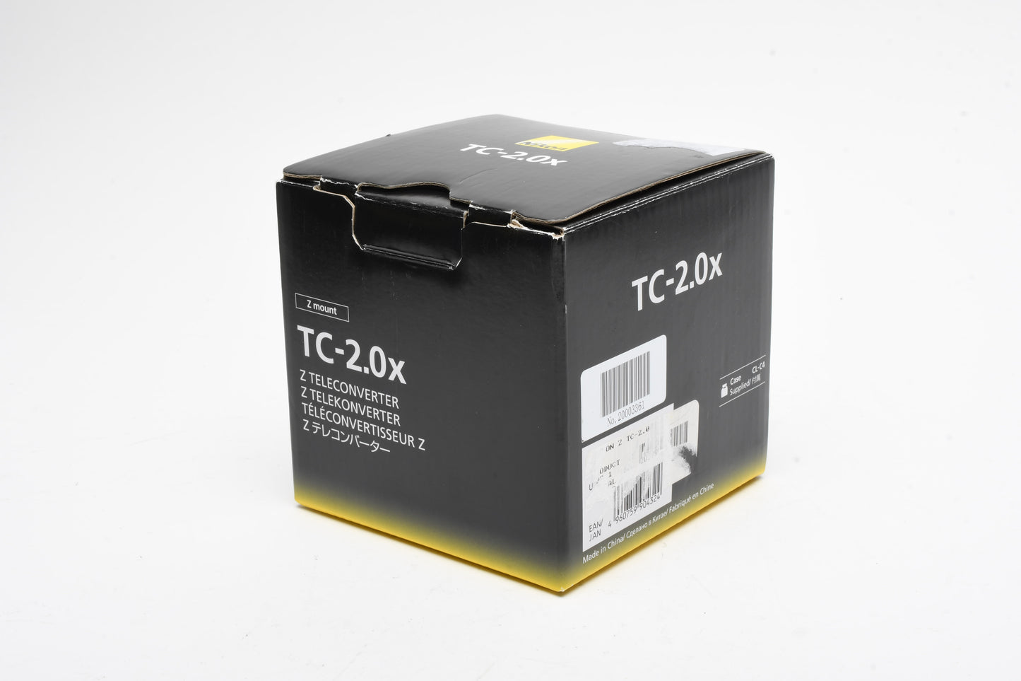 Nikon TC-2.0X Z Mount Teleconverter, USA, Caps+Box, Mint-