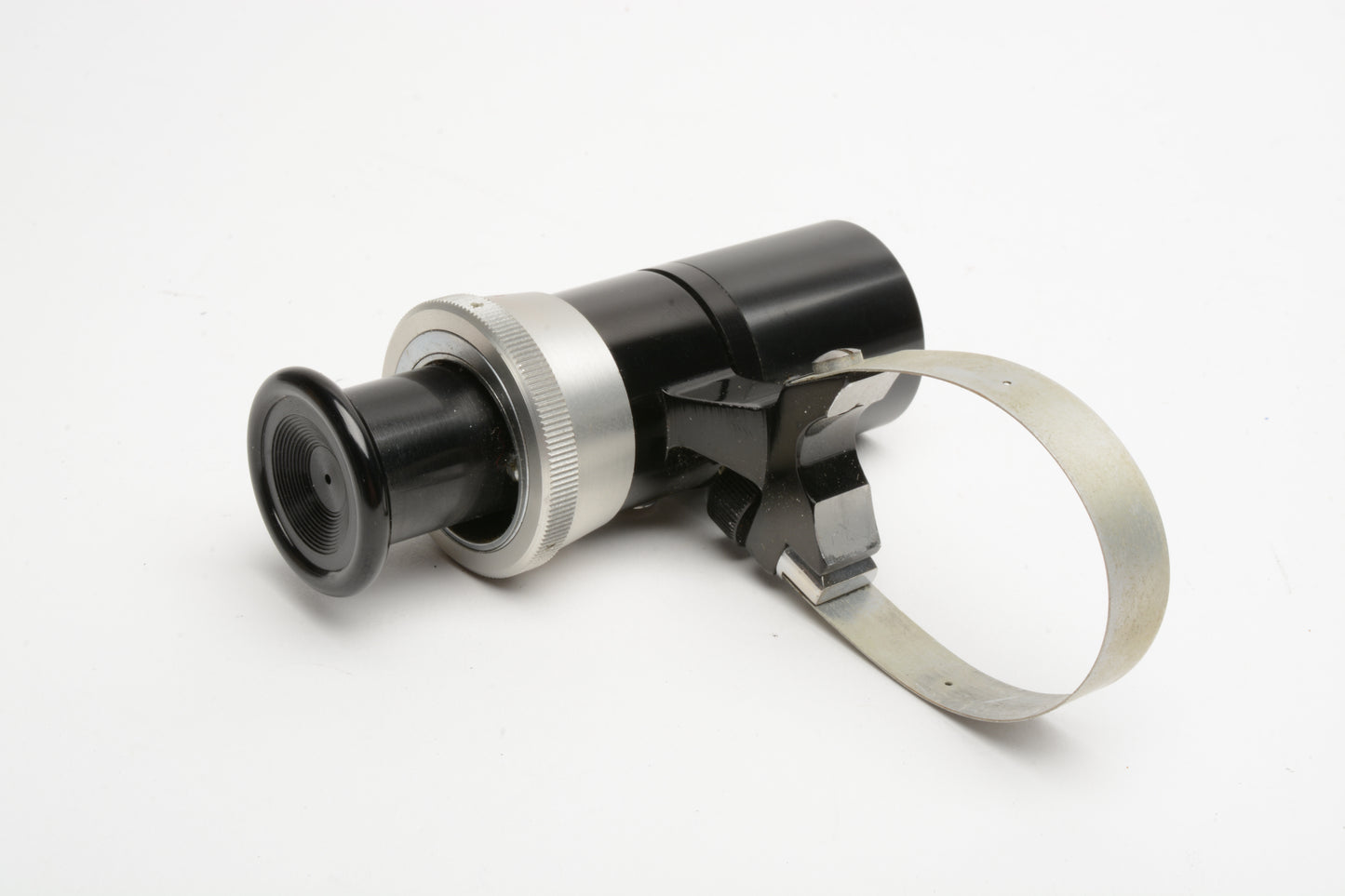 Optical viewfinder w/Focusing and Zooming w/collar, Clean and clear