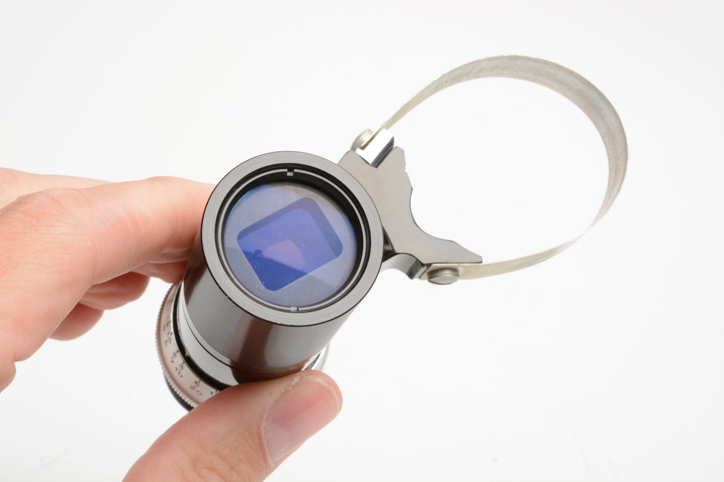 Optical viewfinder w/Focusing and Zooming w/collar, Clean and clear
