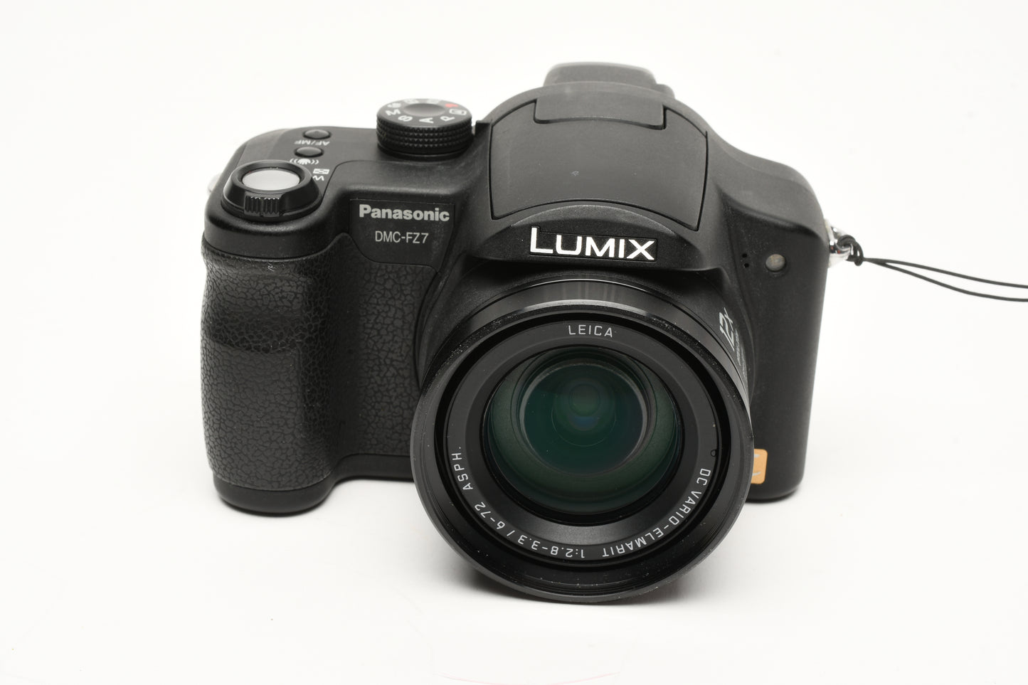 Panasonic Lumix DMC-FZ7 6MP Digital Point&Shoot Camera, case, adapter, hood