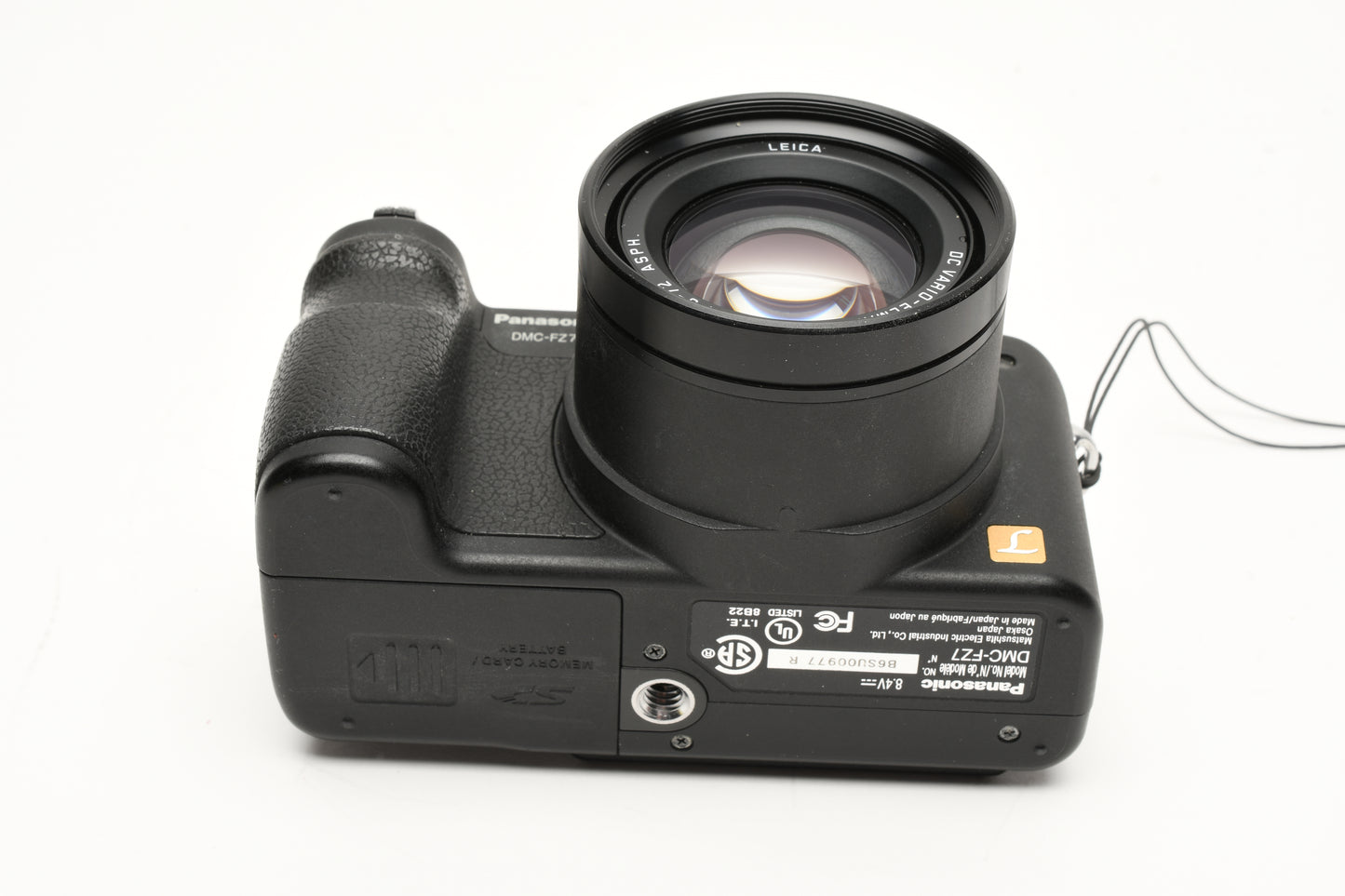 Panasonic Lumix DMC-FZ7 6MP Digital Point&Shoot Camera, case, adapter, hood