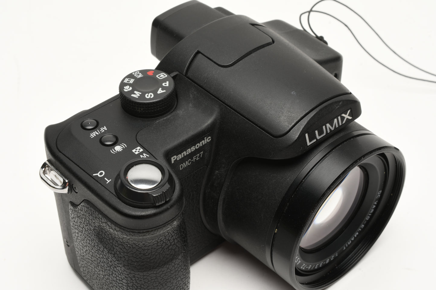 Panasonic Lumix DMC-FZ7 6MP Digital Point&Shoot Camera, case, adapter, hood