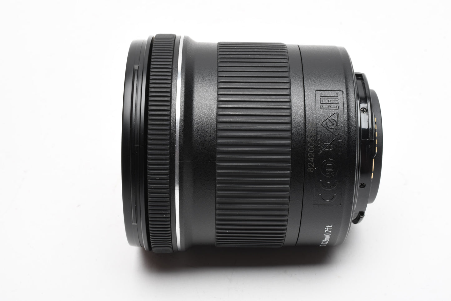 Canon EFS 10-18mm f4.5-5.6 IS STM Zoom Lens, w/Caps, Mint-