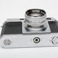 Nikon S2 Chrome Nippon Kogaku Rangefinder Camera w/5cm f1.4 Lens, case, tested