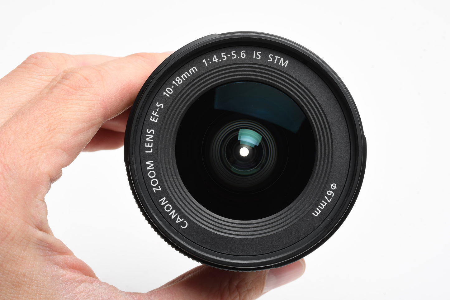 Canon EFS 10-18mm f4.5-5.6 IS STM Zoom Lens, w/Caps, Mint-