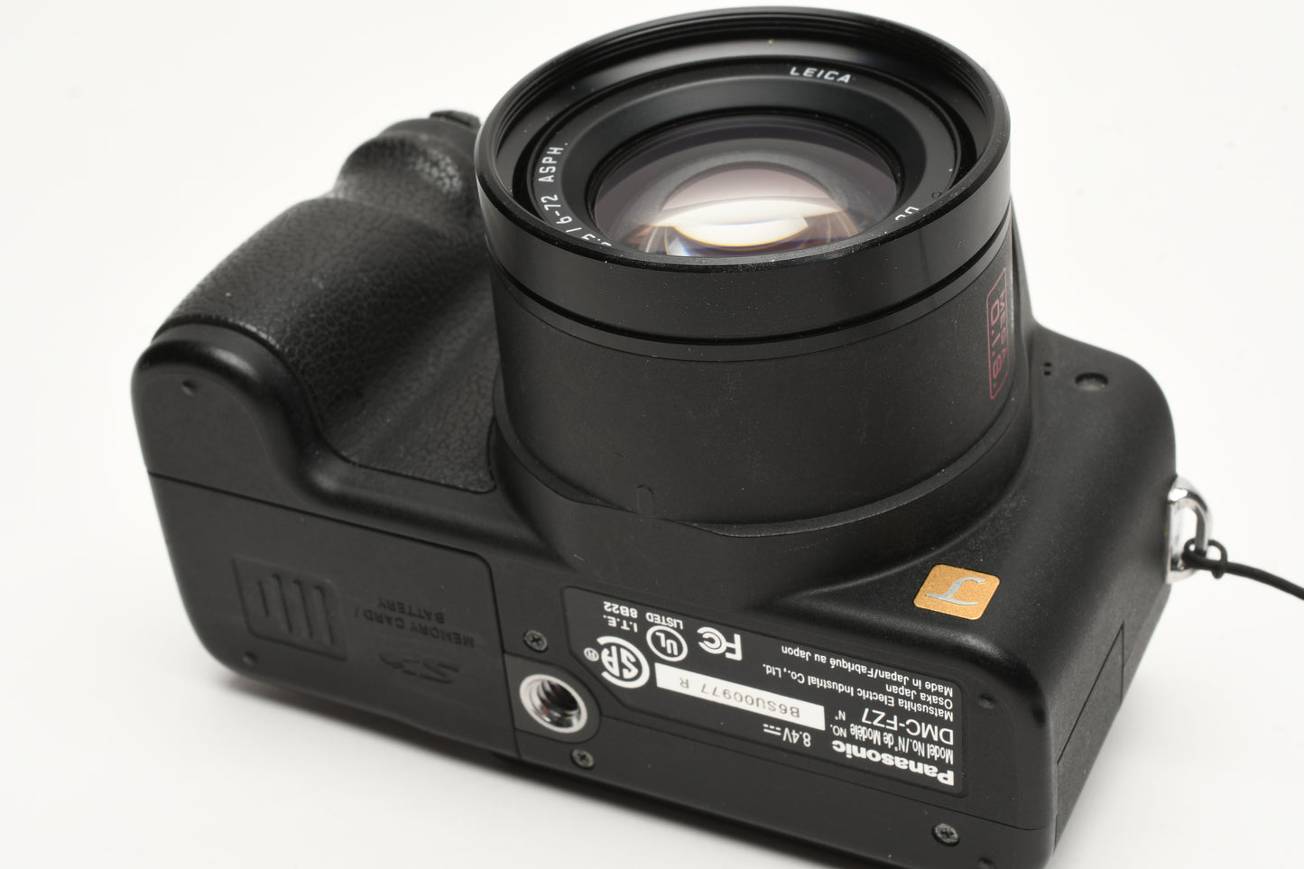 Panasonic Lumix DMC-FZ7 6MP Digital Point&Shoot Camera, case, adapter, hood
