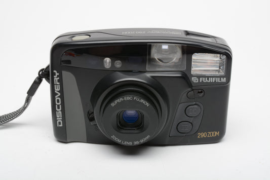 Fujifilm Discovery 290 Zoom 35mm Point&Shoot camera w/38-90mm zoom, Nice