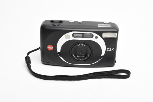 Leica Z2X Black 35mm Point&Shoot camera w/35-70mm Zoom, Tested, Great!