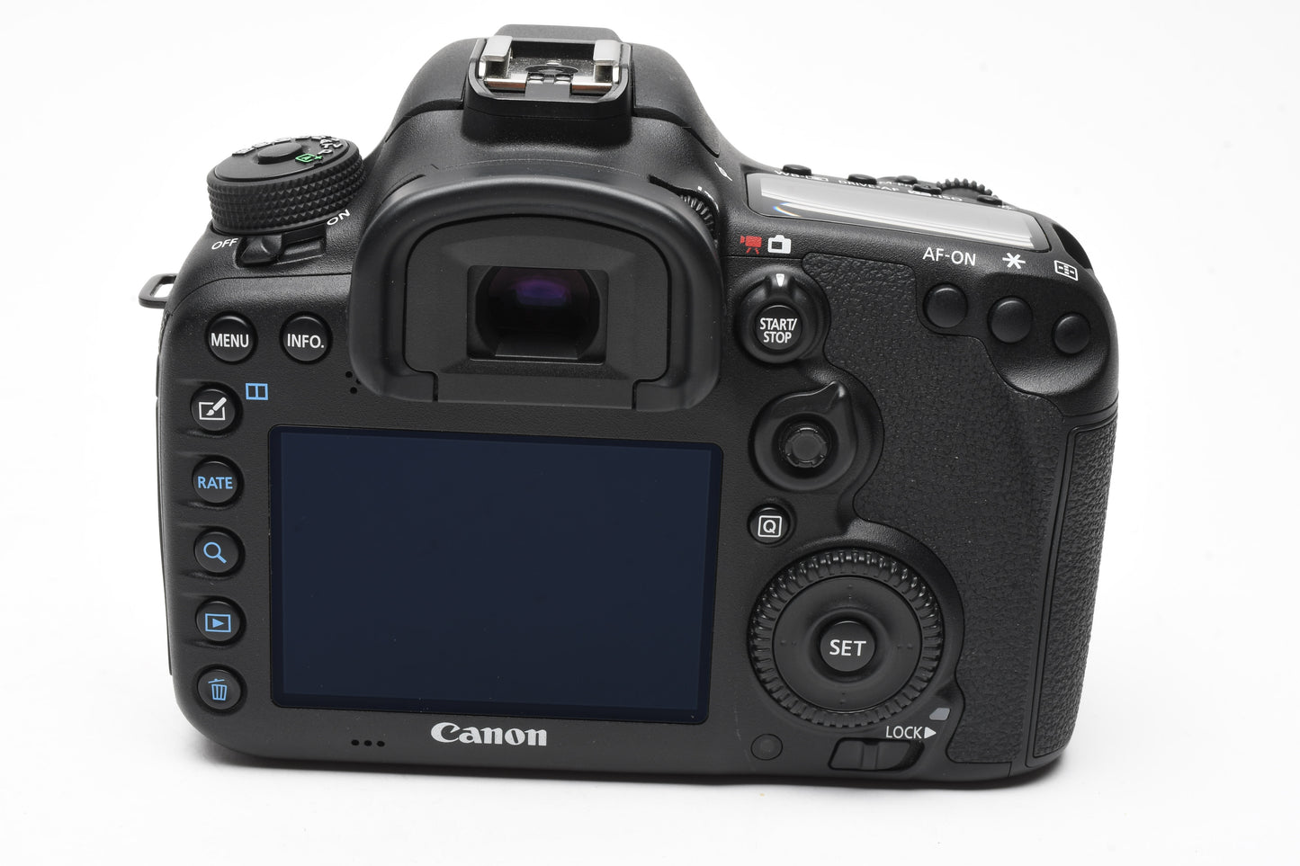 Canon EOS 7D Mark II DSLR Body w/batt, charger, strap, Only 874 Acts!! Mint-