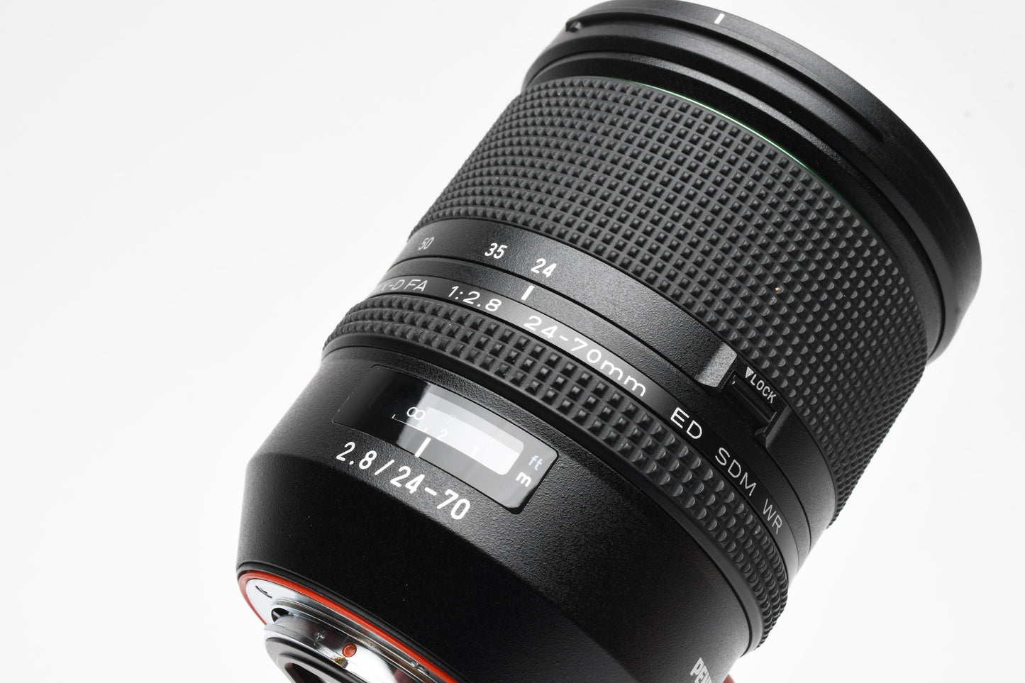 Pentax HD D-FA 24-70mm F2.8 SDM WR ED Lens, Hood, Box, *Read