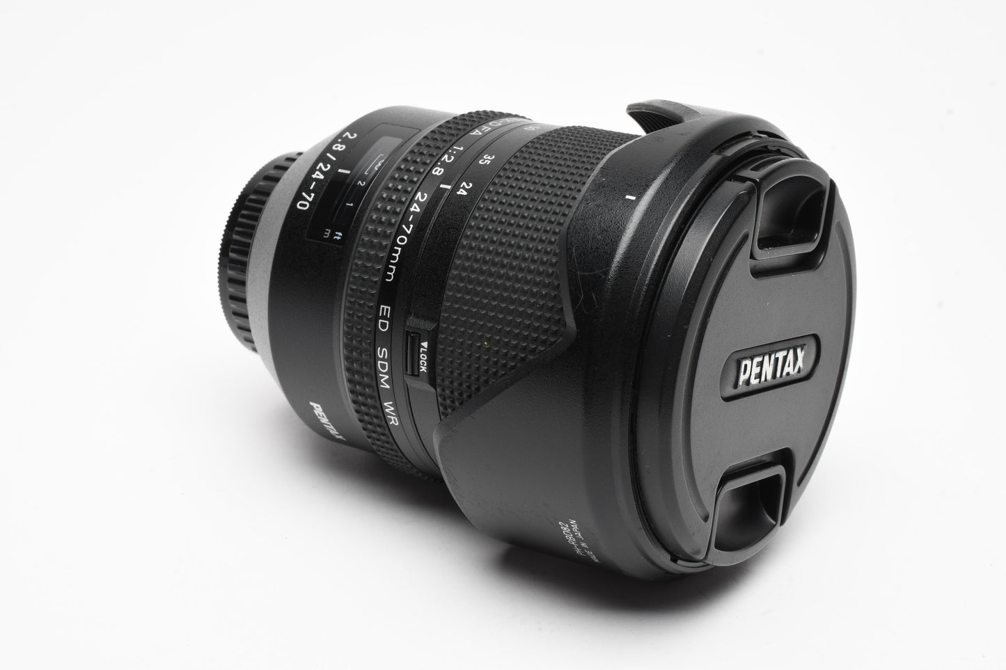 Pentax HD D-FA 24-70mm F2.8 SDM WR ED Lens, Hood, Box, *Read