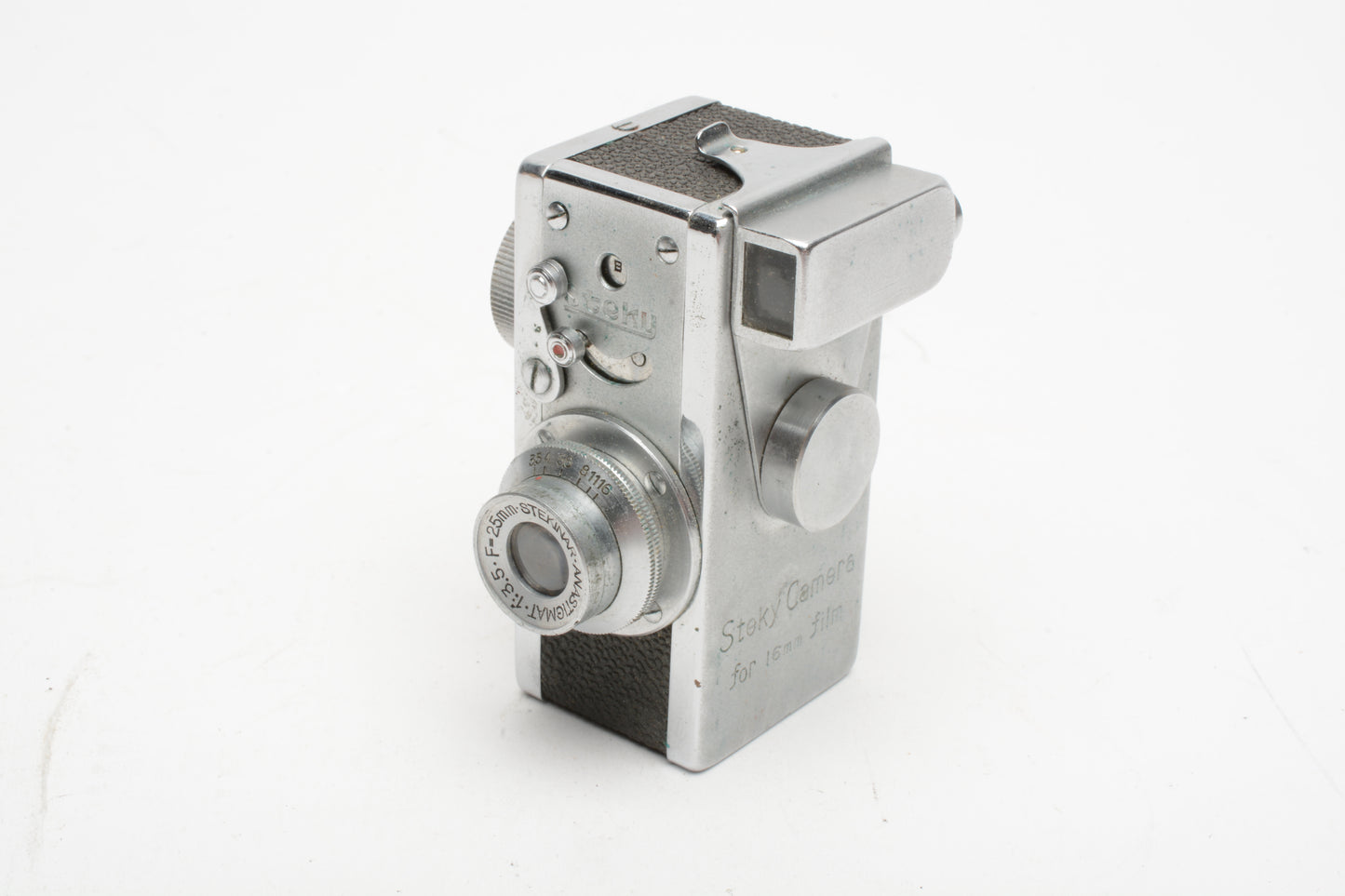 Steky 16mm camera in case, Nice and clean, works!  Vintage