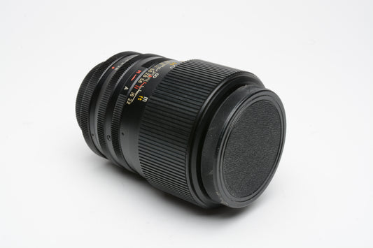 Rokunar 135mm f2.8 M42 mount portrait lens, caps + case, nice!