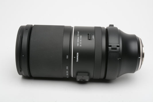 Tamron 150-500mm f5-6.7 Di III VC VXD Fujifilm X Mount, Mint-, Boxed