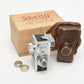 Steky IIIb 16mm camera in case and box, Nice and clean, works!  Vintage