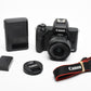 Canon EOS M50 Mirrorless Camera with 15-45mm Lens (Black) <1000 Acts!