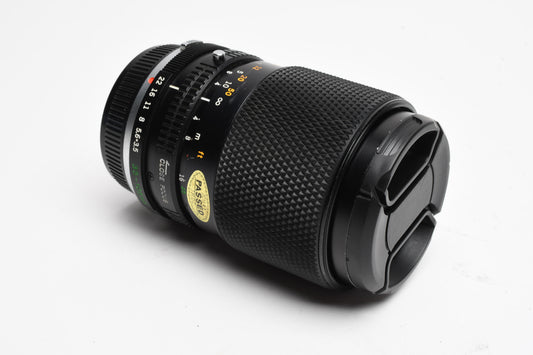 Olympus OM 35-105mm f3.5-4.5 zoom lens, w/Caps, Nice!