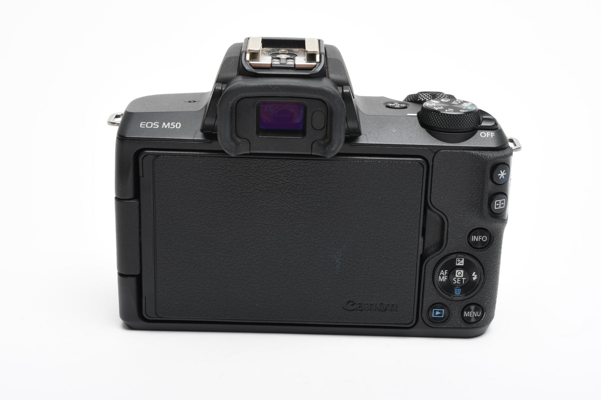Canon EOS M50 Mirrorless Camera with 15-45mm Lens (Black) <1000 Acts!