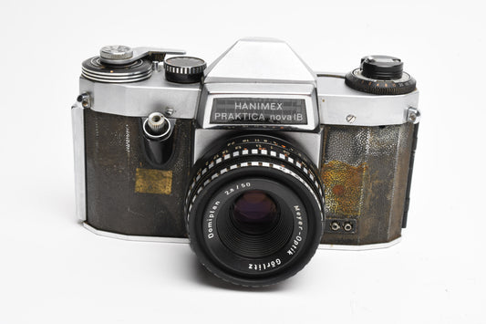 Hanimex Nova 1B 35mm SLR w/Domiplan 50mm f2.8, New Seals, *Read