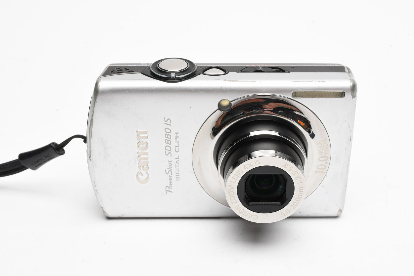 Canon SD880 IS Digital Point&Shoot 10MP bundle, 2X batts, Great!
