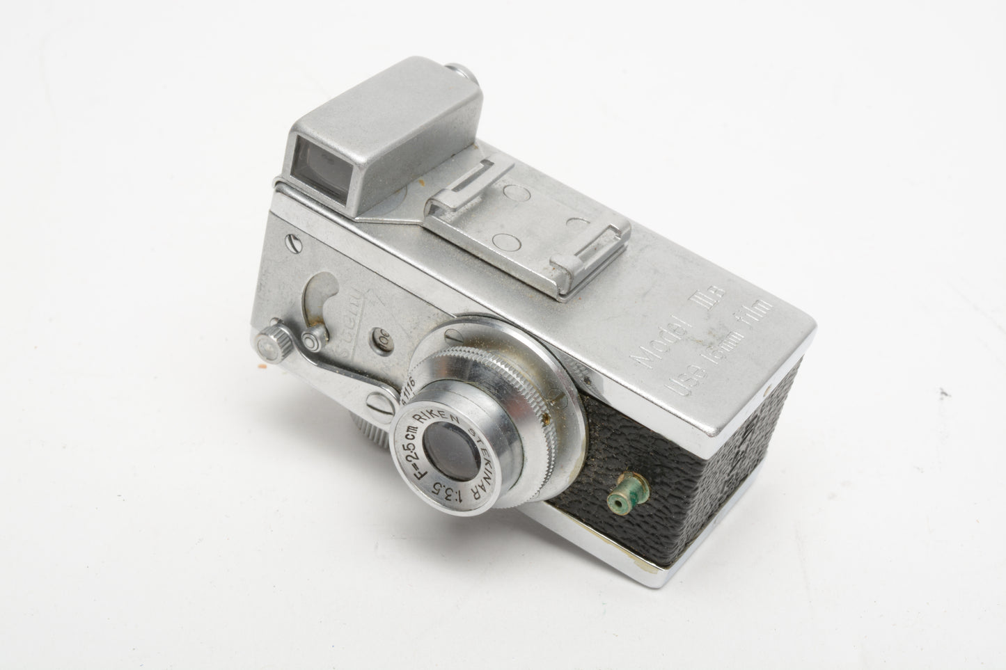 Steky IIIb 16mm camera in case and box, Nice and clean, works!  Vintage