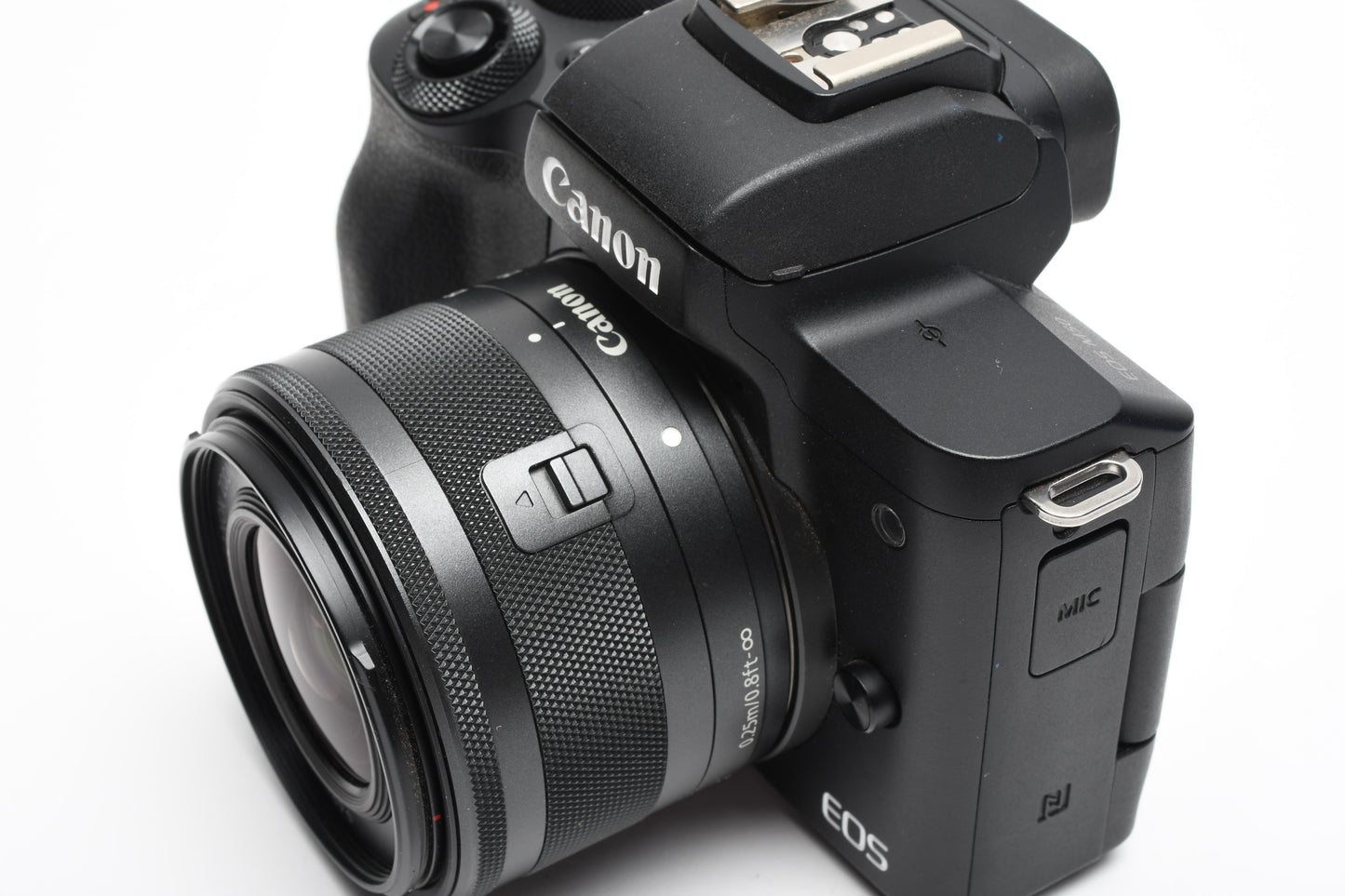 Canon EOS M50 Mirrorless Camera with 15-45mm Lens (Black) <1000 Acts!