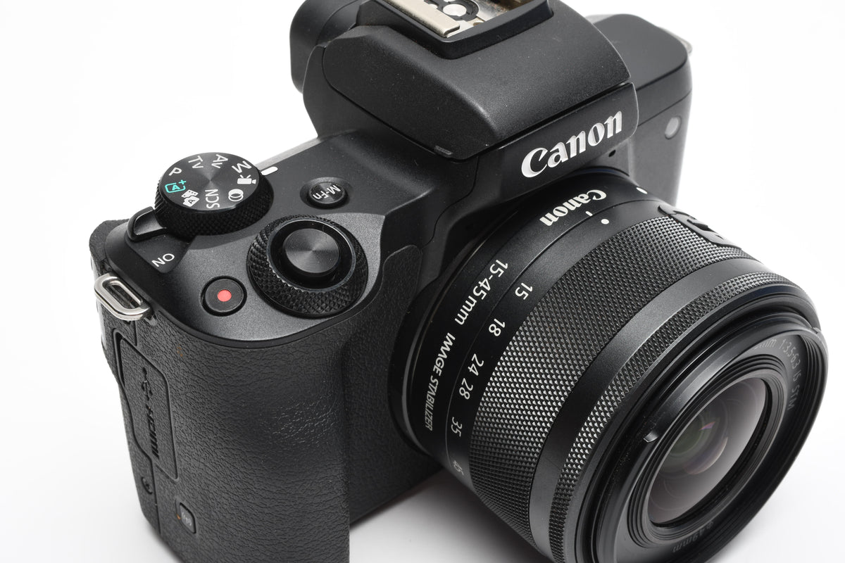 Canon EOS M50 Mirrorless Camera with 15-45mm Lens (Black) <1000 Acts!