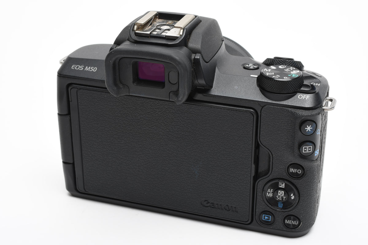 Canon EOS M50 Mirrorless Camera with 15-45mm Lens (Black) <1000 Acts!