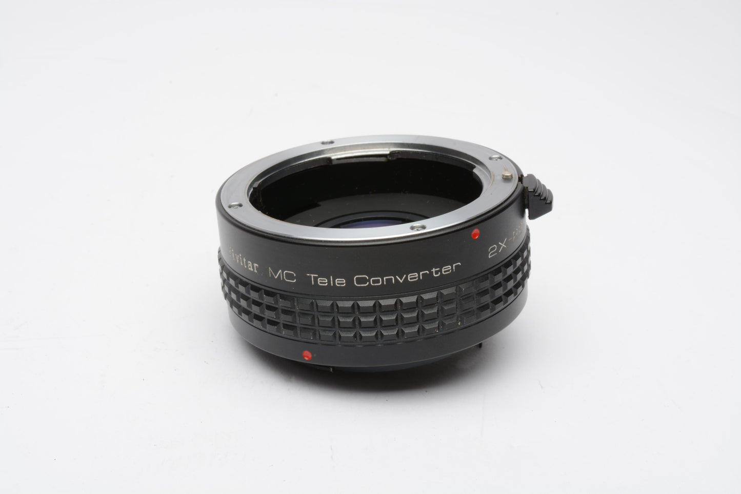 Vivitar MC 2X-22 Teleconverter for Pentax PK mount, caps + case