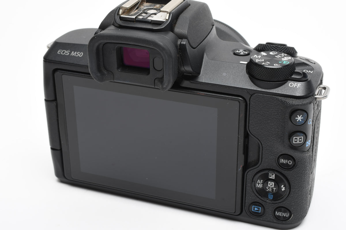 Canon EOS M50 Mirrorless Camera with 15-45mm Lens (Black) <1000 Acts!