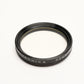 Yashica 30mm Bayonet Bay I mount UV filter, NIce and clean (Black)