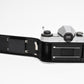 Hanimex Nova 1B 35mm SLR w/Domiplan 50mm f2.8, New Seals, *Read
