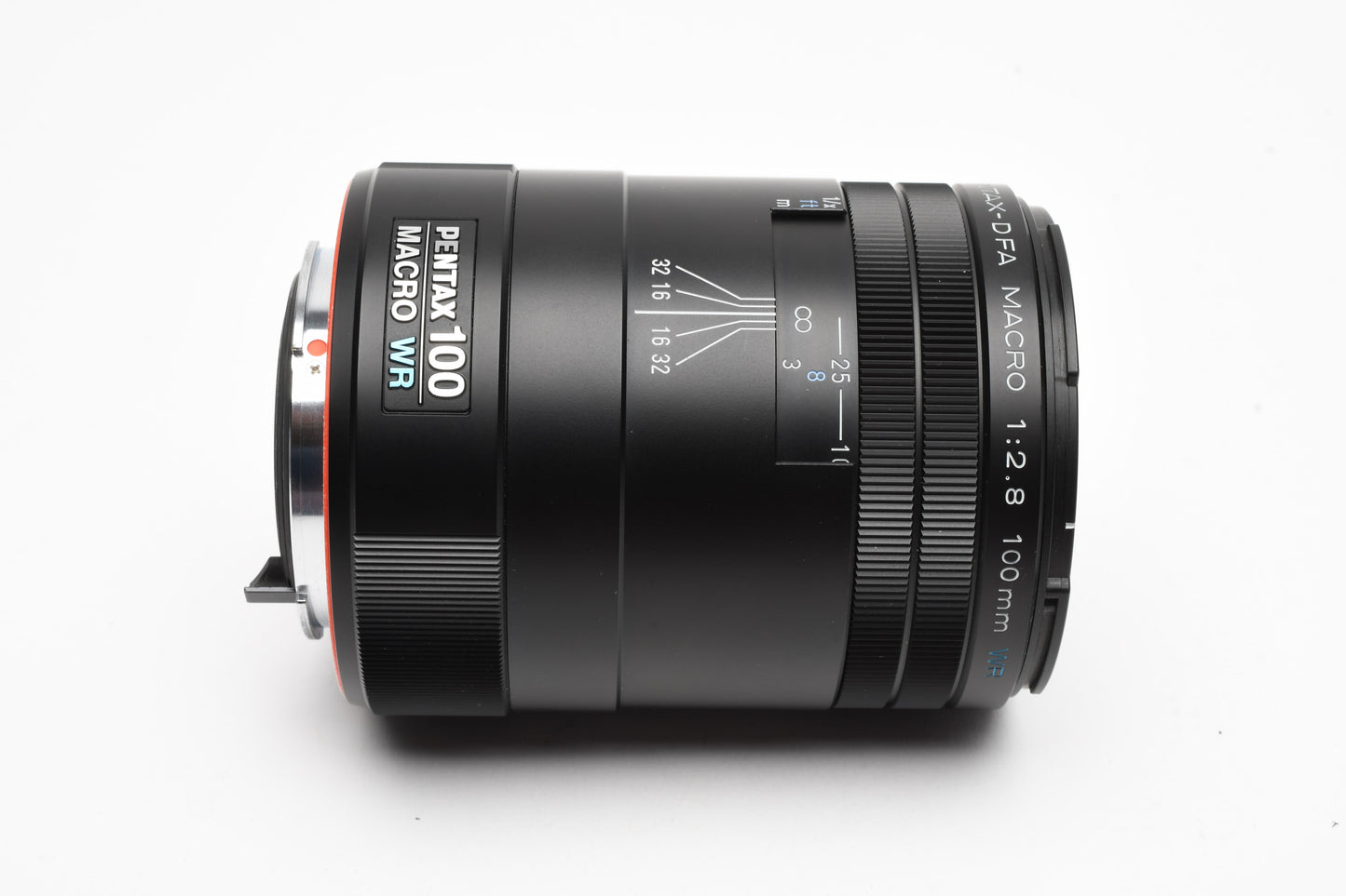 Pentax SMC D-FA 100mm F2.8 WR Lens, Hood, Mint-