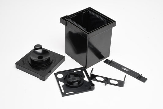 FR Cut film pack developing tank, clean, complete