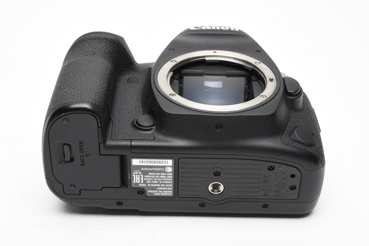 Canon EOS 5D Mark IV Body w/Batt, Charger, 29,833 Acts! Great!
