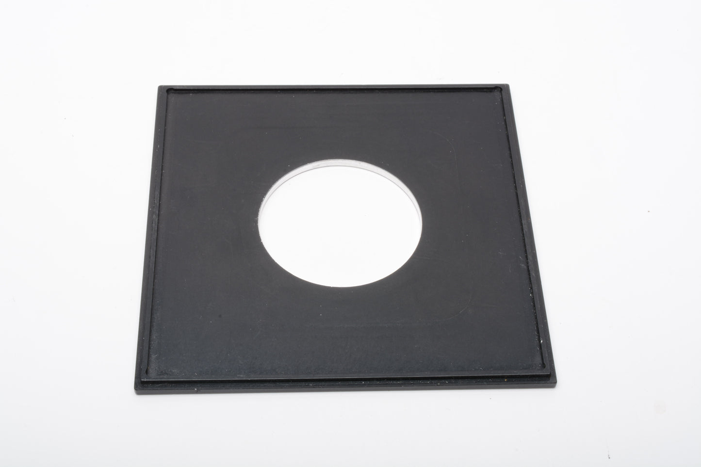 100mm square metal lens board w/42mm opening, Nice