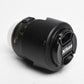 Nikon AF-S 55-200mm f4-5.6G ED DX VR, Caps, Hood, Mint-