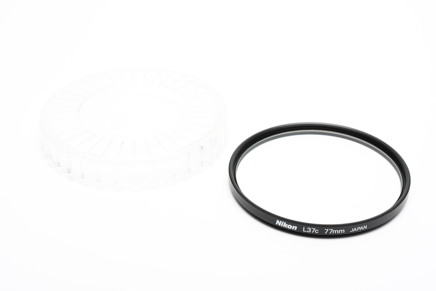 Nikon 77mm L37c UV filter in jewel case, Mint-