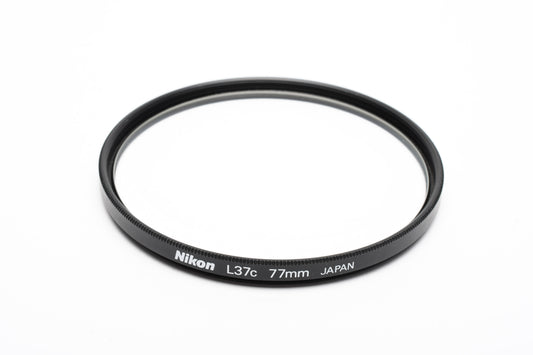 Nikon 77mm L37c UV filter in jewel case, Mint-