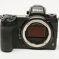 Nikon Z7 Mirrorless body, batt,charger+strap boxed USA version 31,394 Acts
