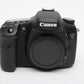 Canon EOS 7D 18MP DSLR body, batt, charger, Only 5556 Acts!! Clean