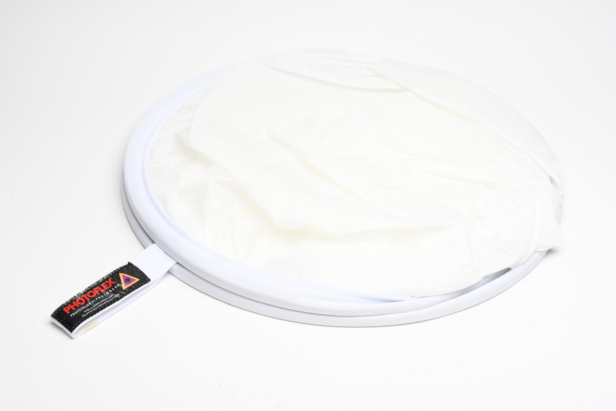 Photoflex LiteDisc White/Translucent Collapsible Circular Reflector (52") DL1152WT