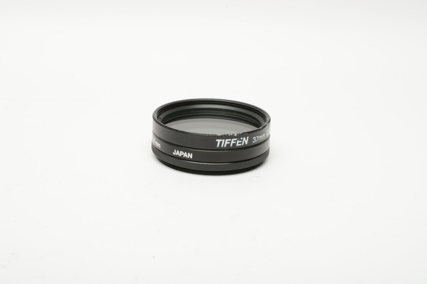 Set of Tiffen 37mm Clear Filter and 37mm Circular Polarizer Filter w/ Pouch