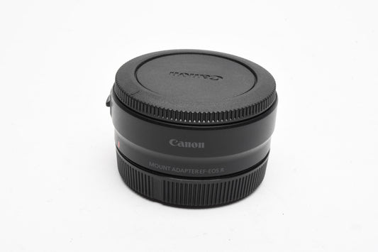Canon Mount Adapter EF-EOS R, barely used, w/caps, Mint-