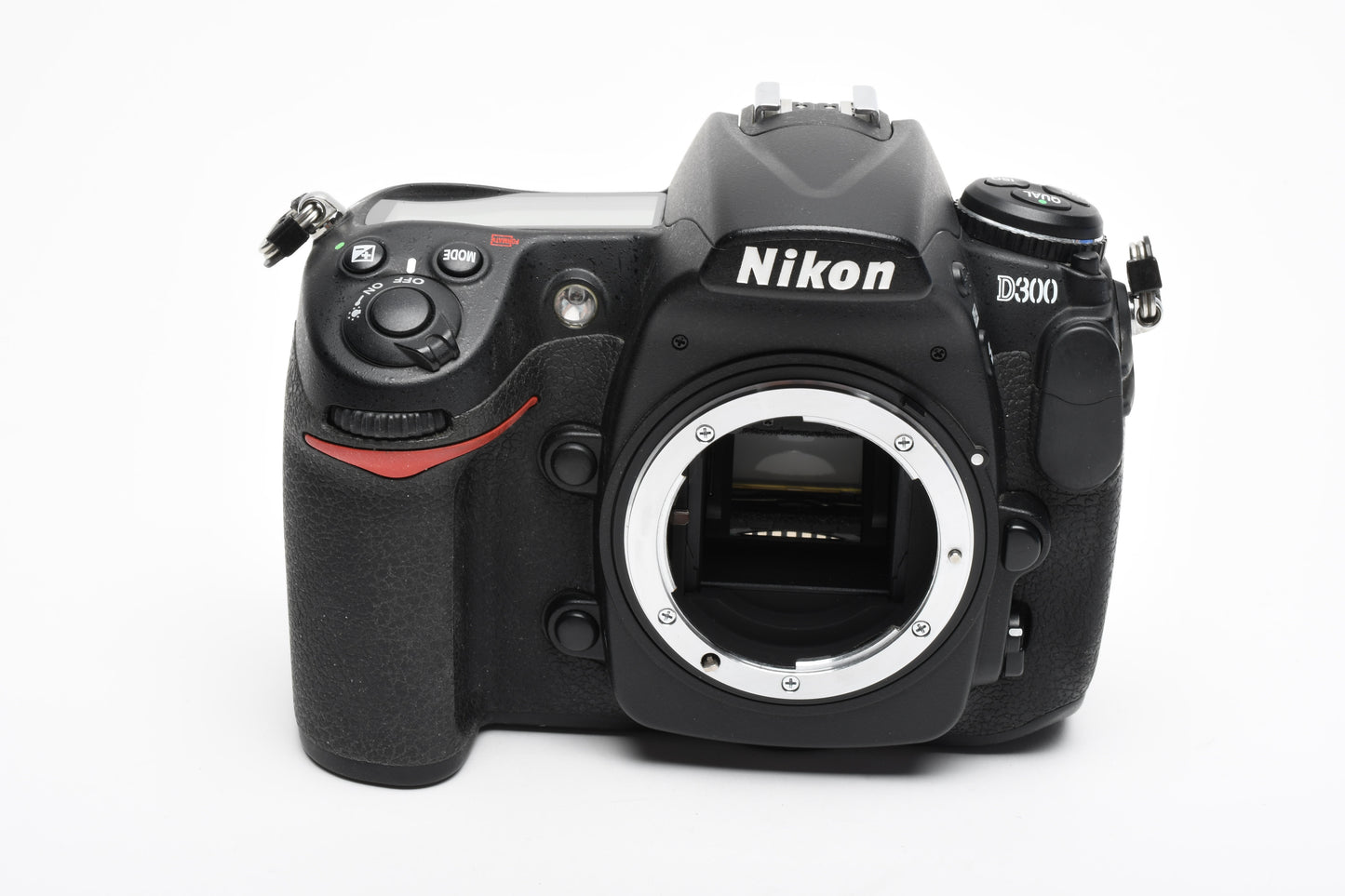 Nikon D300 DSLR Body, 2X batts, charger 27,541 Acts, clean!