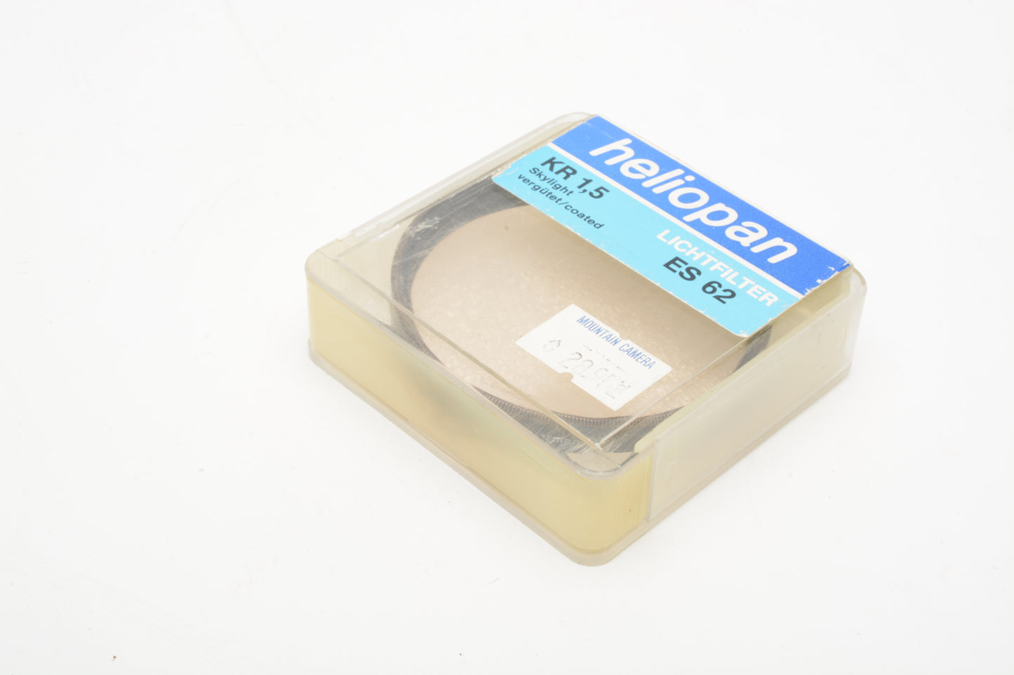 Heliopan S 62mm KR 1.5 Skylight-0 w/ jewel case - made in Germany