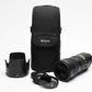 Nikon AF-S VR Nikkor 70-200mm f2.8G ED VR zoom, hood, case, UV, Great!